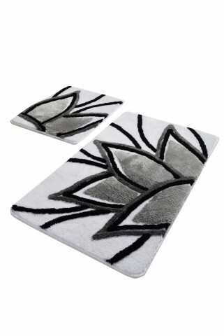 Set 2 covorase de baie, Chilai, Lotus – Grey baie