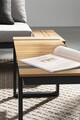 Set mobilier pentru gradina/terasa 5 piese Sven, Bizzotto, aluminiu/placaj/poliester, gri carbune
