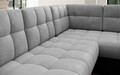 Coltar extensibil stanga 5 locuri ELTAP, LT-84MO-97MO, Blewett, 299x198x82 cm, lemn/poliester, gri deschis/gri inchis