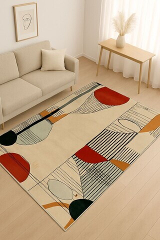 Covor, BSR-4, 160x230 cm, 60% bumbac/40% poliester, Multicolor