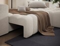 Coltar extensibil dreapta 4 locuri ELTAP, Bon-220, Bonett, 250x175x92 cm, lemn/poliester, bej deschis