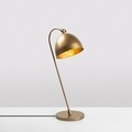 Lampa de masa, Acuka - 12291, Fulgor, 18 x 26 x 54 cm, 1 x E14, 40W, auriu