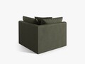 Modul pentru canapea, 1 loc, Chris-259, Micadoni Home, 100x100x80 cm, tesatura structurata chenille, verde deschis