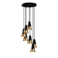 Lustra, Tatum, 584TTM1396, Metal, Negru