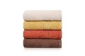 Set prosoape de baie 4 piese, Cotton Box, Asorti, Bumbac, Coral / Galben / Maro / Bej