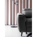 Coltar extensibil dreapta 4 locuri ELTAP, RT-10SAV, Noble, 255x201x100 cm, lemn/poliester, negru