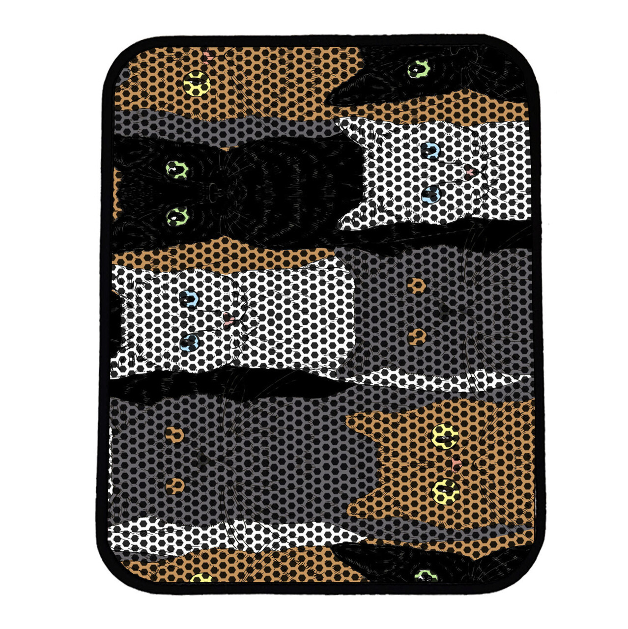 Covoras litiera pentru colectarea granulelor de nisip, Wallxpert, Nrszn0011, Multicolor - view 2
