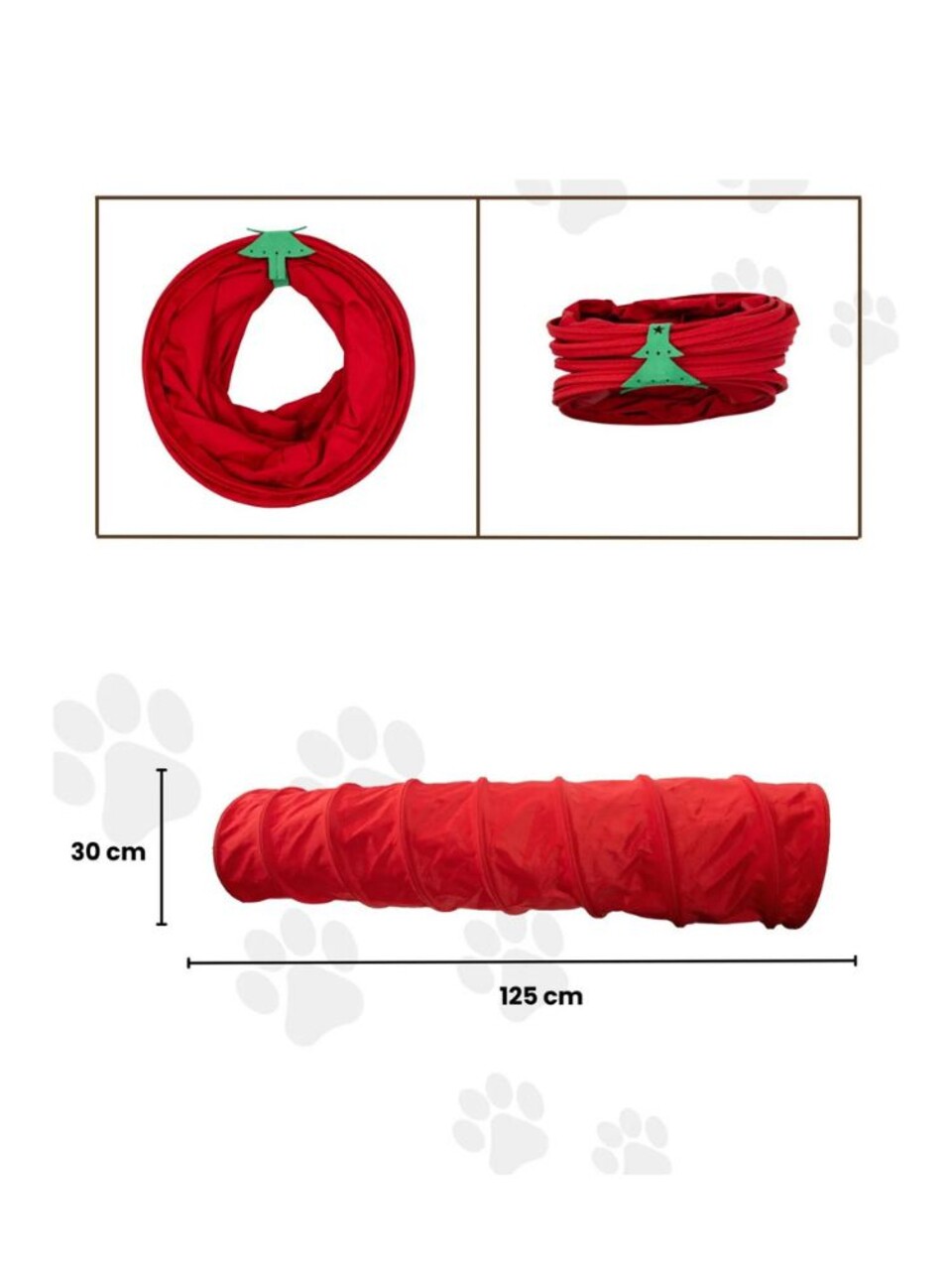 Jucărie pentru pisici, Paws &amp; Whiskers, Miyav 1029, Rosu - imagine 3