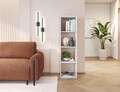 Raft de perete ELTAP, Figgi, 30x38x147 cm, PAL/PVC, alb