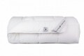 Pilota matlasata 195x215 cm, 100% bumbac, Beverly Hills Polo Club, Serenity White