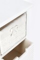 Comoda cu 4 sertare Leonie, Bizzotto, 26x32x80 cm, lemn de paulownia/MDF, alb