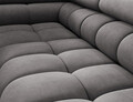 Coltar extensibil stanga 5 locuri ELTAP, LT-04AU, Ferucce, 276x200x93 cm, lemn/poliester, gri