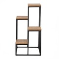 Decorative Jardiniere, Puqa Design, Jason, 34x39x65 cm, PAL, Pin Atlantic / Negru