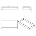Pat extensibil, Hanah Home, New Options, 94.6x24.5x199 cm, PAL MELAMINAT, Crem / Stejar