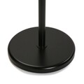 Suport haine, Versa, Galan Negro, 44 x 108 cm, metal/lemn de pin, negru