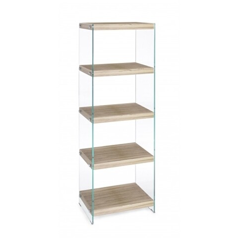 Dulap cu oglinda pentru haine Hedera 2 – White, Vella, 120x48x189 cm mezoni.ro
