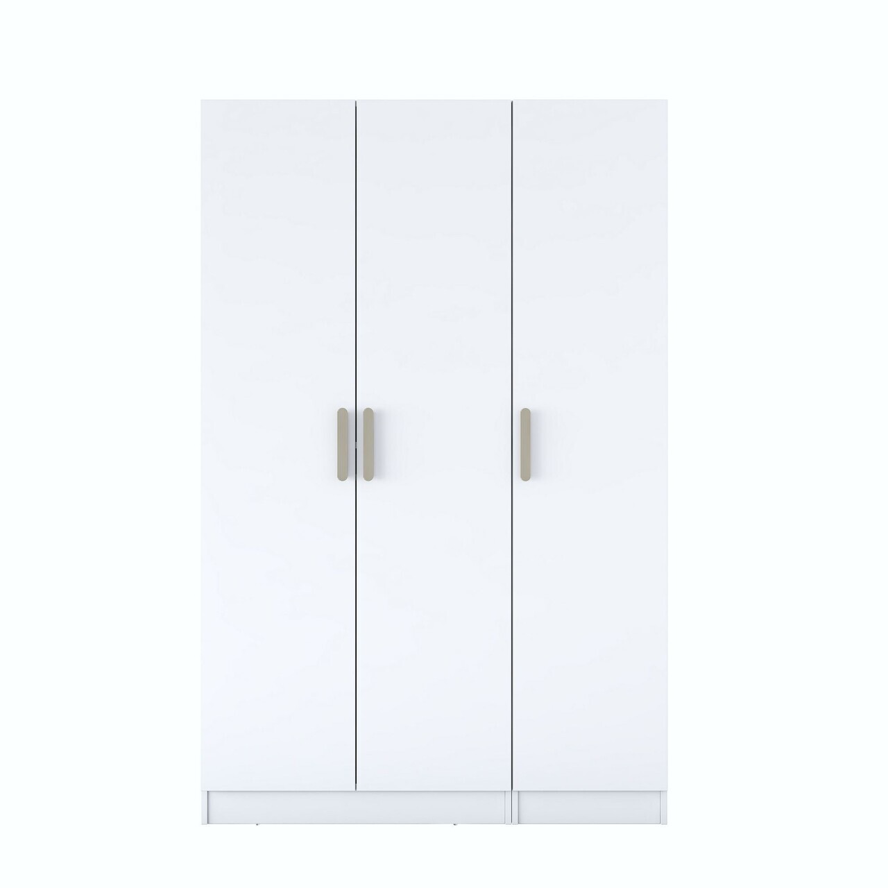 Dulap pentru haine, Hanah Home, BA164, 135x210x57.5 cm, PAL melaminat, Alb - view 8