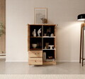 Dulap multifunctional ADRK, Evi, 80x40x120.5 cm, PAL laminat, artisan