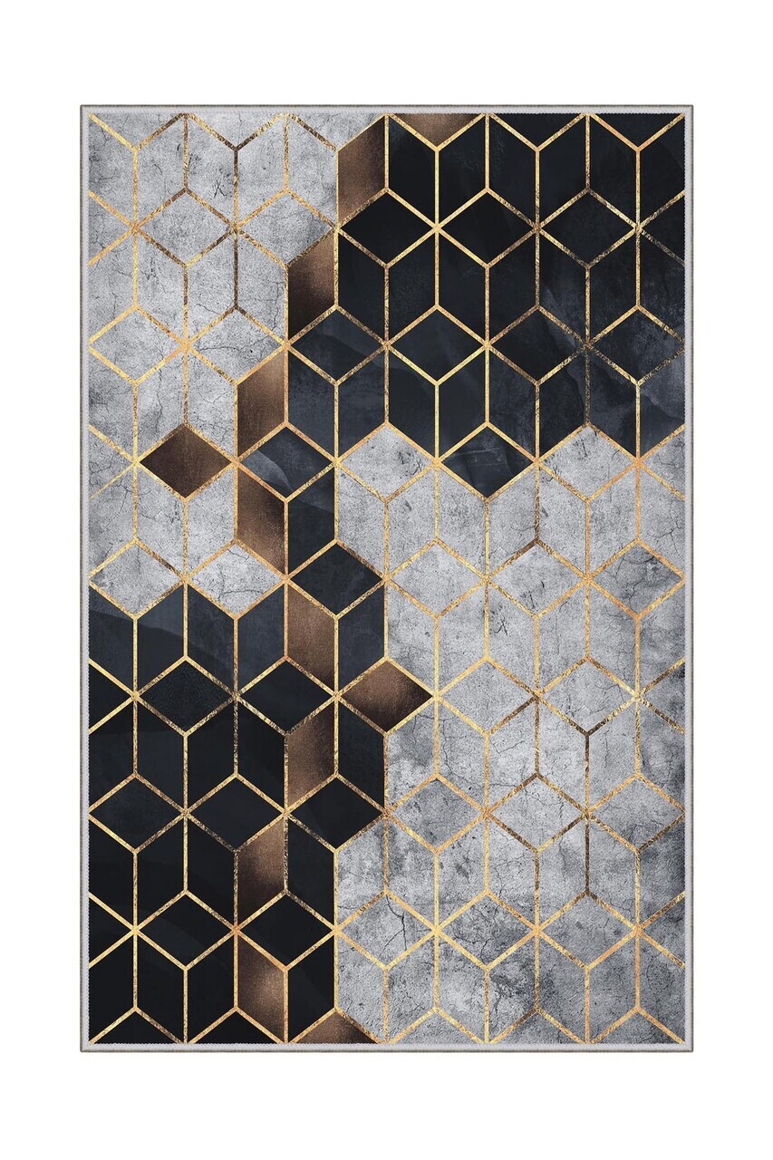 Covor, Hmnt773, 100x300 cm, Poliester, Multicolor — imaginea 4