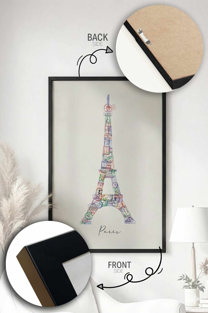 Tablou decorativ, Artplstksyh28, Polistiren, MDF, Multicolor - view 4