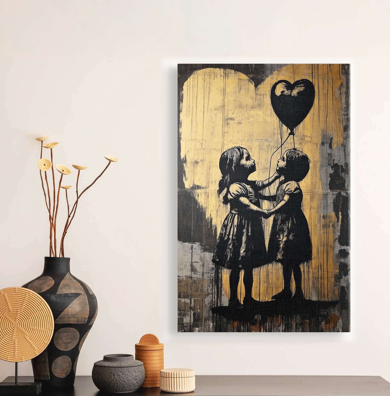 Tablou decorativ YNS-1042-70 x 100 Lemn Multicolor