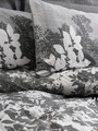 Lenjerie de pat pentru o persoana (DE), Lunt - Anthracite, Cotton Box, Bumbac Ranforce