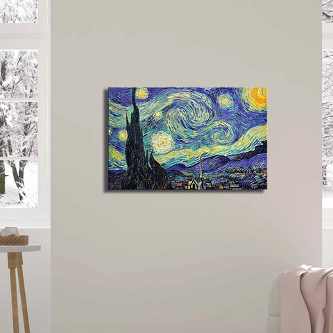 Tablou decorativ, famousart-13, canvas, dimensiune: 45 x 70 cm, multicolor