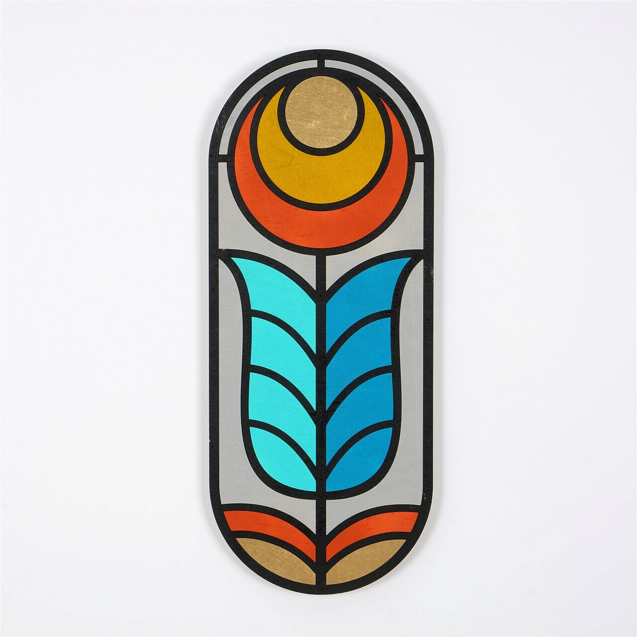 Decoratiune de perete, ART060, Dimensiune: 53 x 22 x 2 cm, Multicolor - view 4