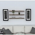 Set 3 rafturi pentru perete Boss, Puqa Design, aluna