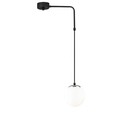 Lustra, Opviq, 892OPV1469, Fier, Alb/Negru