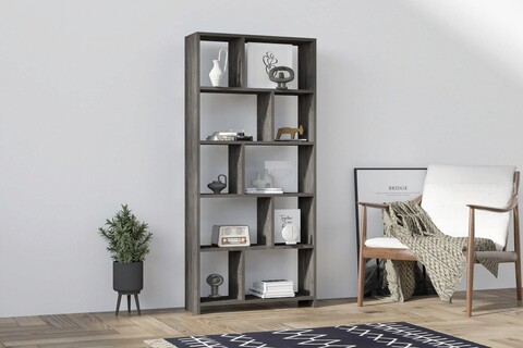 Corp biblioteca, asse home, jordan, 70x161.8x22 cm, antracit