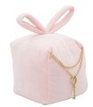 Opritor de usa, Square Pink, Mauro Ferretti, 14.5x14x20 cm, bumbac/nisip