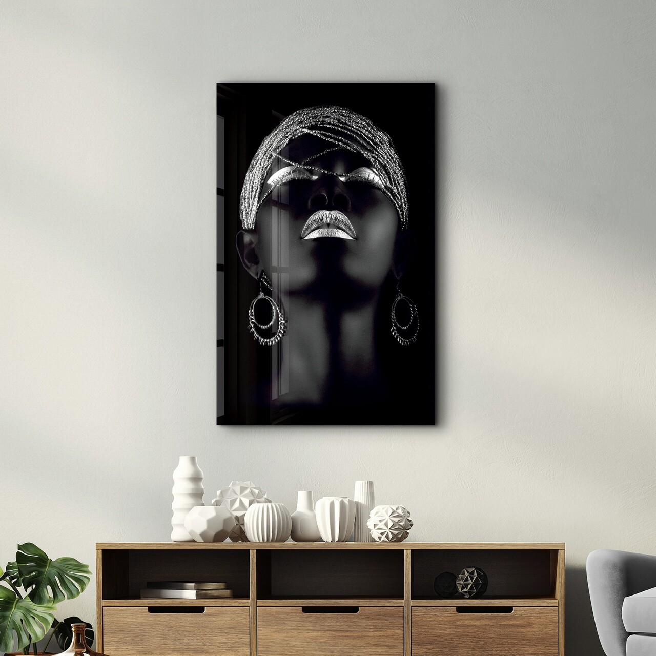 Tablou decorativ, CAM-3002, Dimensiuni: 70 x 110 cm, Multicolor - view 3