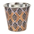 Ghiveci Moonly, Creaciones Meng, 12x11 cm, metal galvanizat