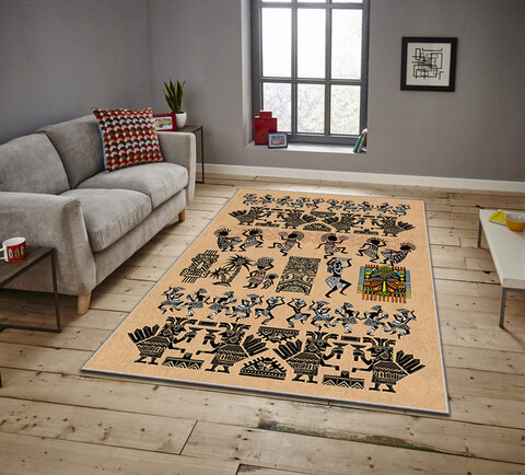 Covor, asr crpt-7 , 100x140 cm, poliester, multicolor