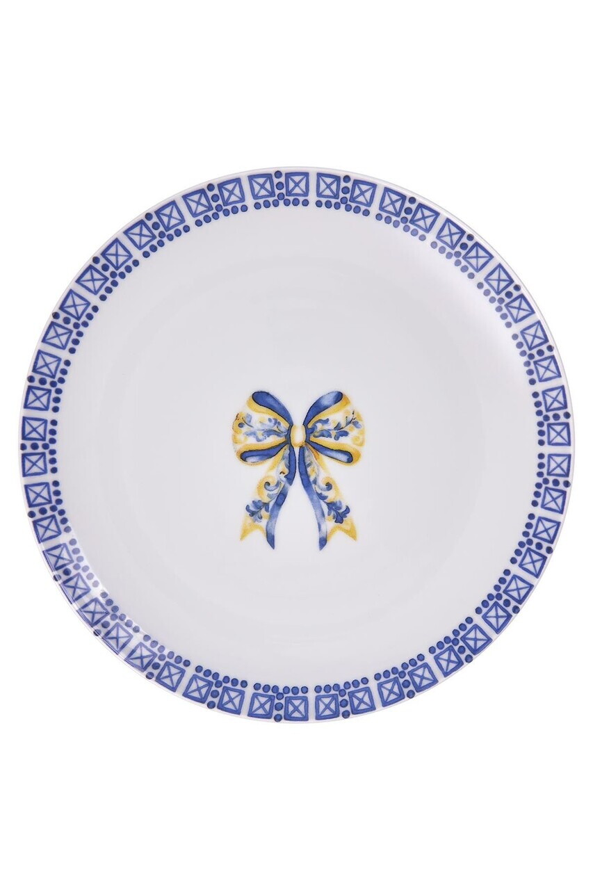Set platouri servire desert, Hermia, 710KTP3726, Portelan, Albastru - view 6