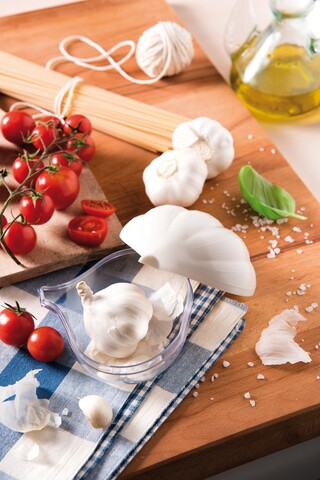 Cutie depozitare usturoi, Snips, Garlic Keeper, 10.5 x 11 x 8 cm, plastic