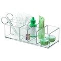 Organizator pentru cosmetice iDesign, 7 compartimente, 18x8x5 cm