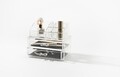 Organizator pentru cosmetice Compactor cu 2 sertare si 9 compartimente