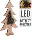 Decoratiune Tree w pine, 23x4.5x39.5 cm, lemn