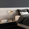 Lampa de masa, Fulgor, 942FLG1820, Metal, Auriu