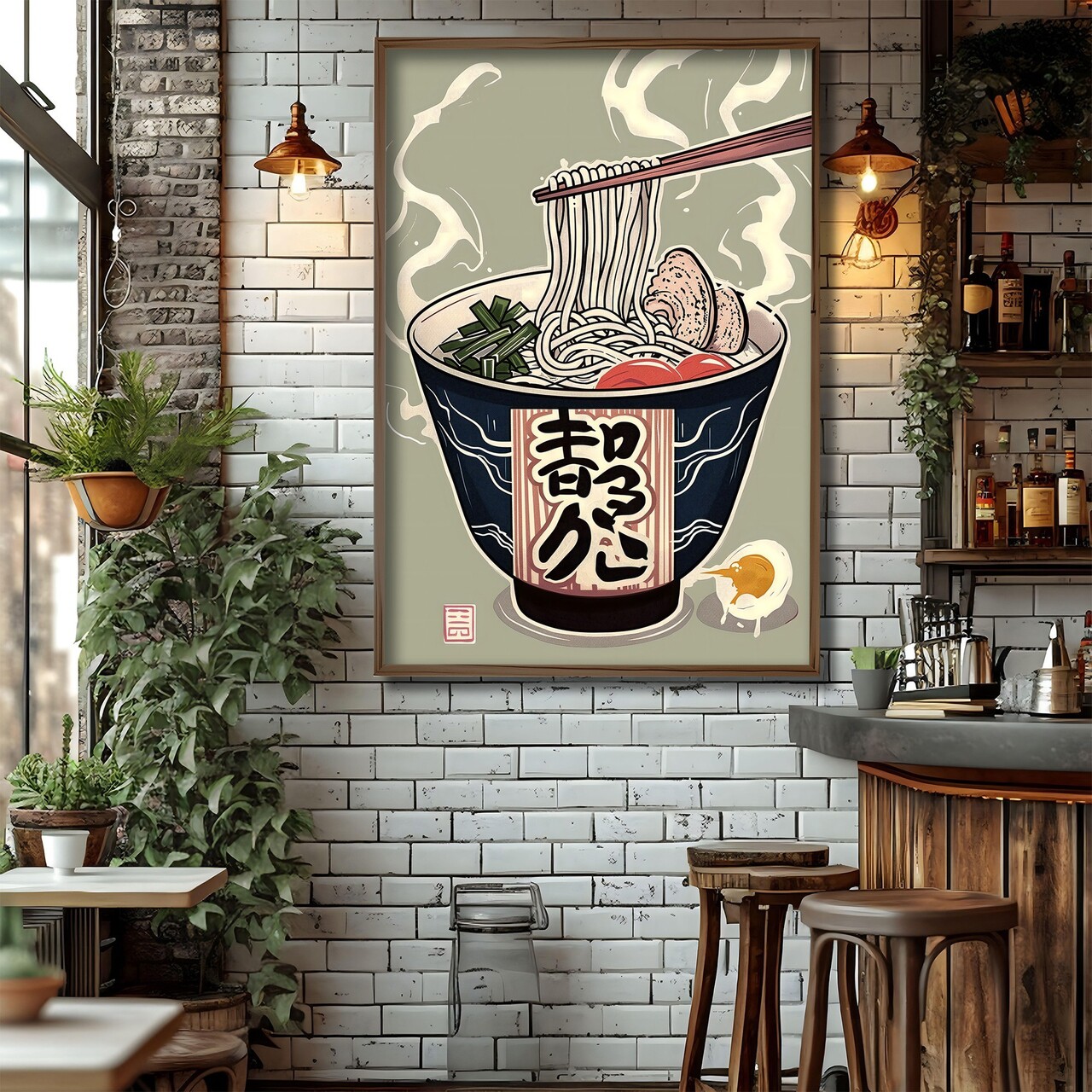 Tablou decorativ GE208-L Lemn Multicolor