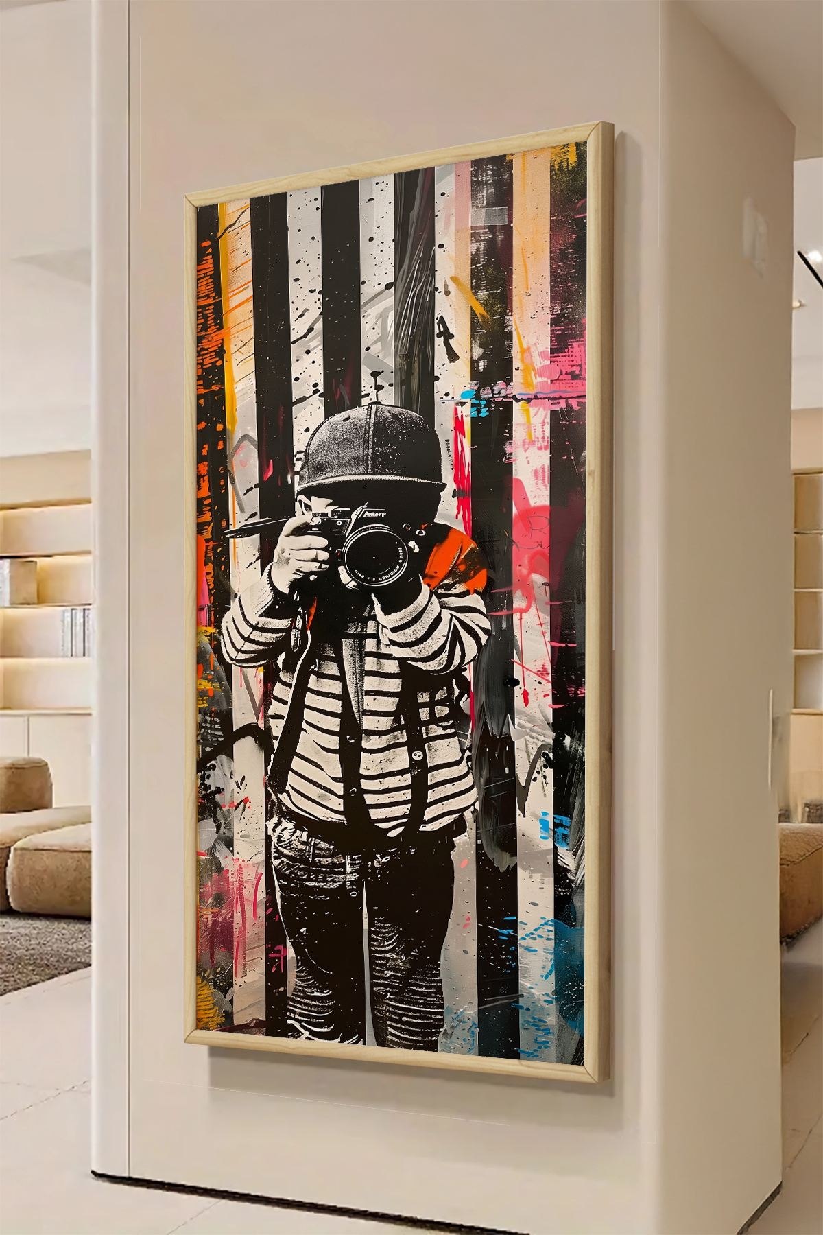 Tablou decorativ, Artbnkdky1-3370, MDF, Multicolor