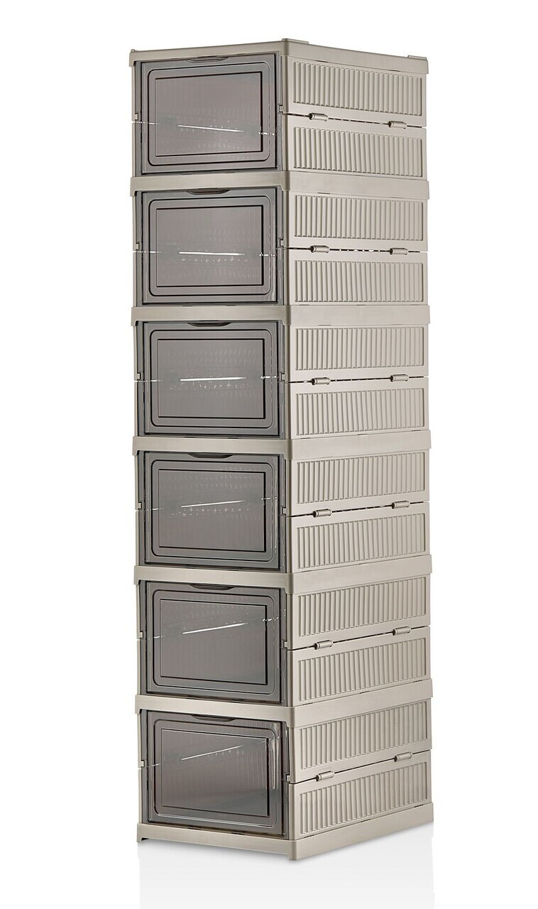 Pantofar, Hanah Home, Lavine 105, 25.5x105x34.5 cm, PLASTIC, Albastru deschis — imaginea 4