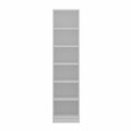 Dulap pentru haine, Minerva, Minar Kale, Antracit/Alb