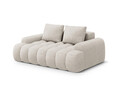 Canapea 2 locuri, Linz, Cosmopolitan Design, 175x100x84 cm, tesatura structurata, bej