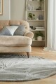 Covor Lino Leaf Grey, Flair Rugs, D160 cm, lana, gri