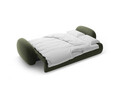 Canapea extensibila 3 locuri, Tonale, Cosmopolitan Design, 262x105x88 cm, tesatura chenille, verde