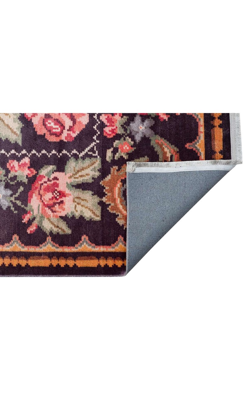Covor (160 x 230), ATK 02, 160x230 cm, Negru — imaginea 4