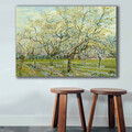 Tablou decorativ, 70100VANGOGH017, Canvas, Lemn, Multicolor